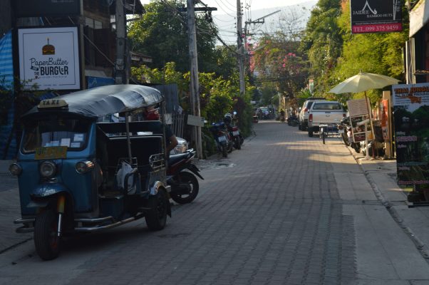 Calle de Chiang Mai