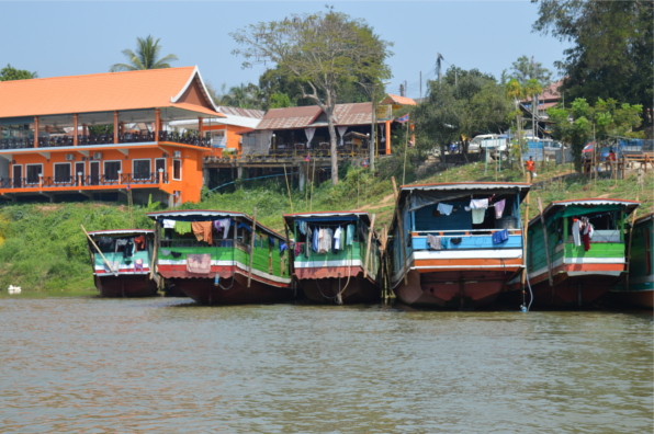 Huay Xai barcos Mekong